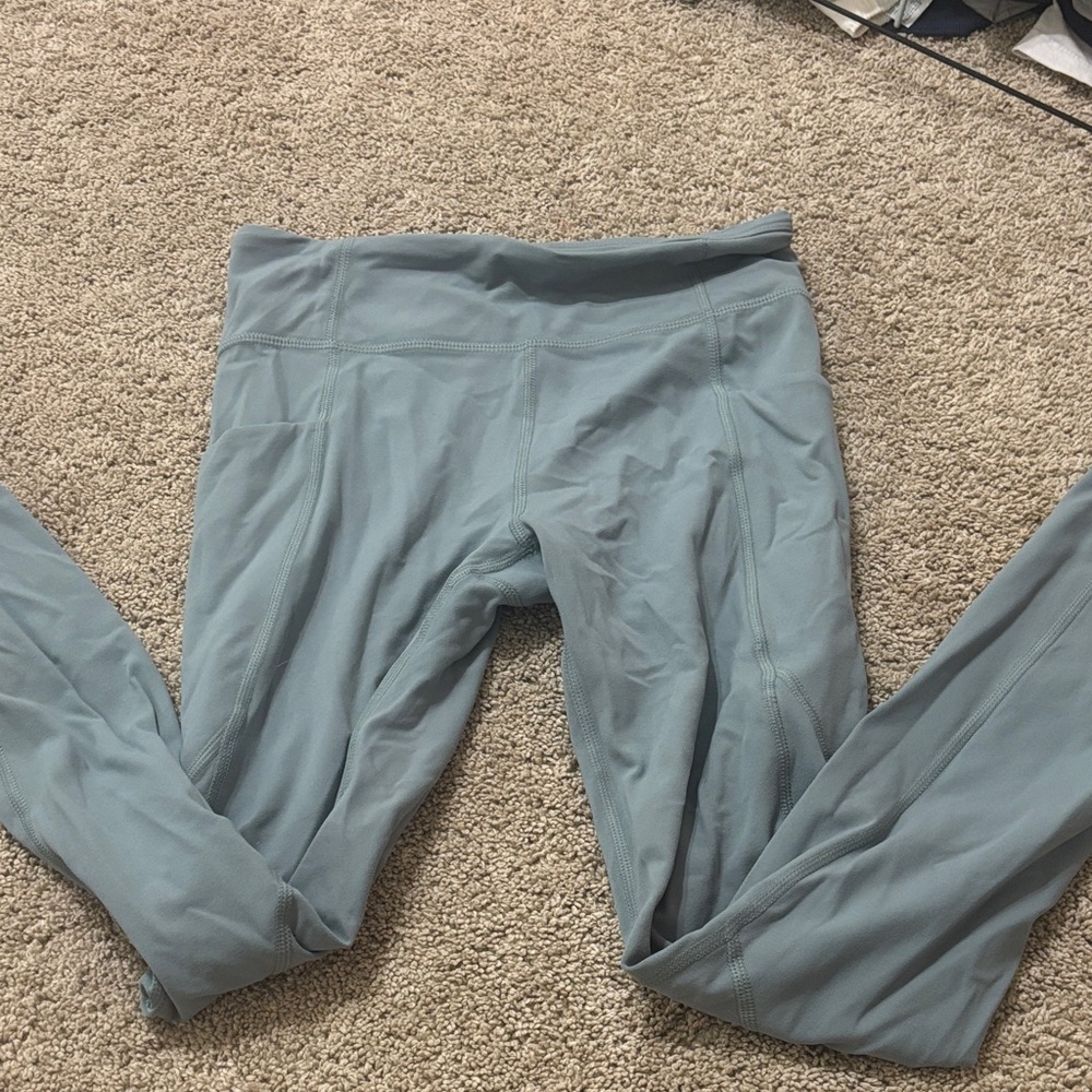 Athleta Girl Green/Blue Leggings